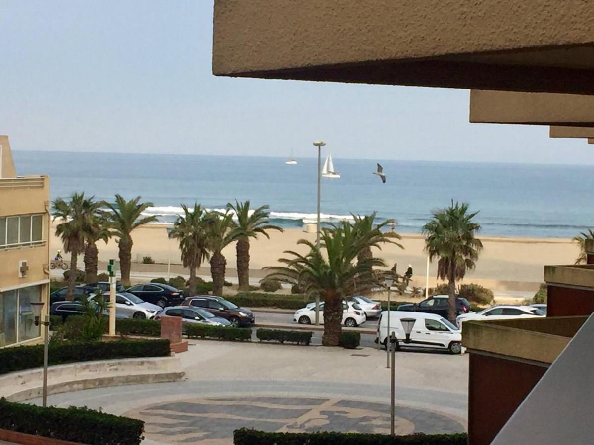 Studio Cozy En Bord De Plage Avec Vue Mer Et Wifi Canet Exterior foto